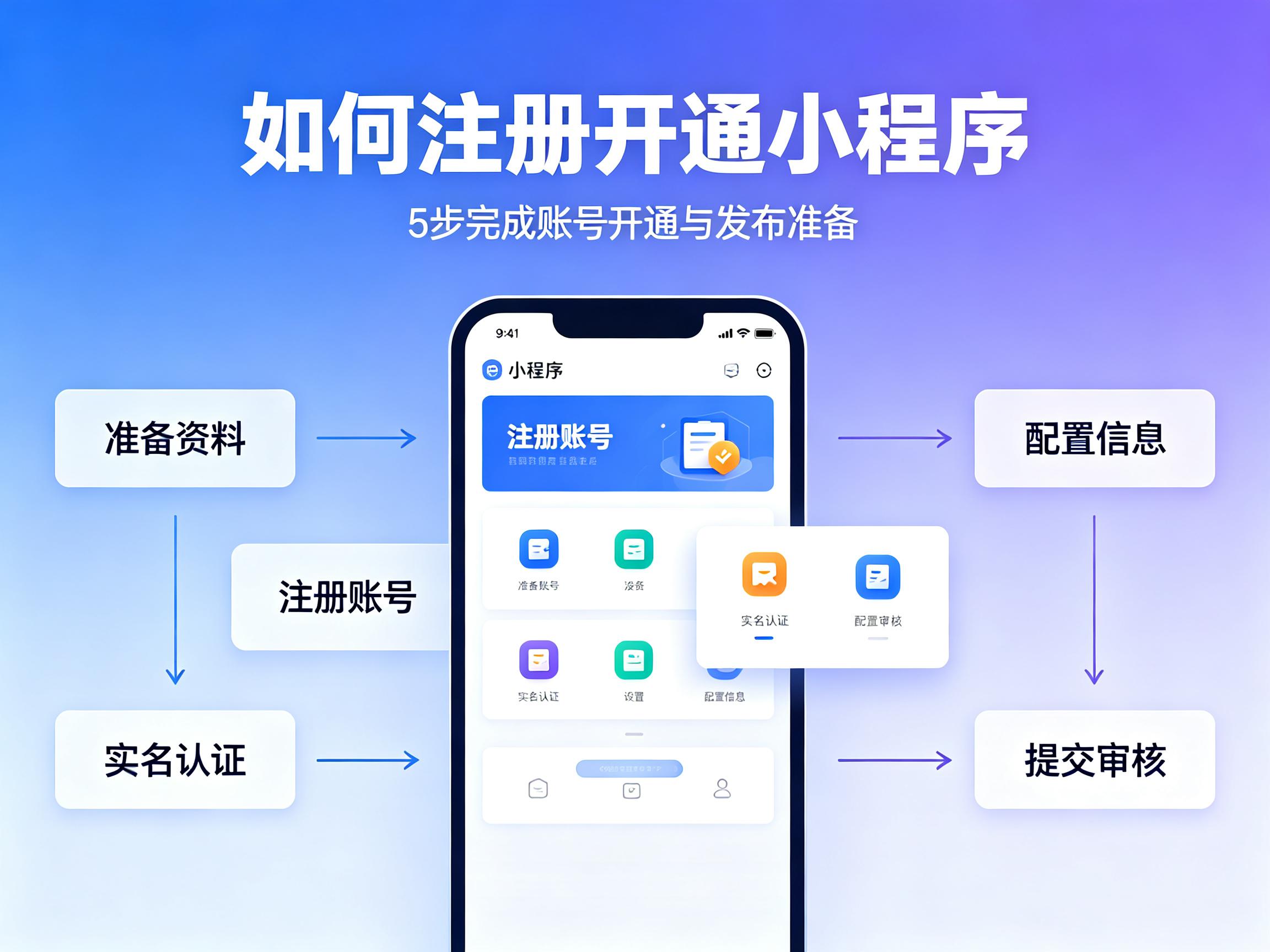 青海省|如何注册开通备案一个小程序